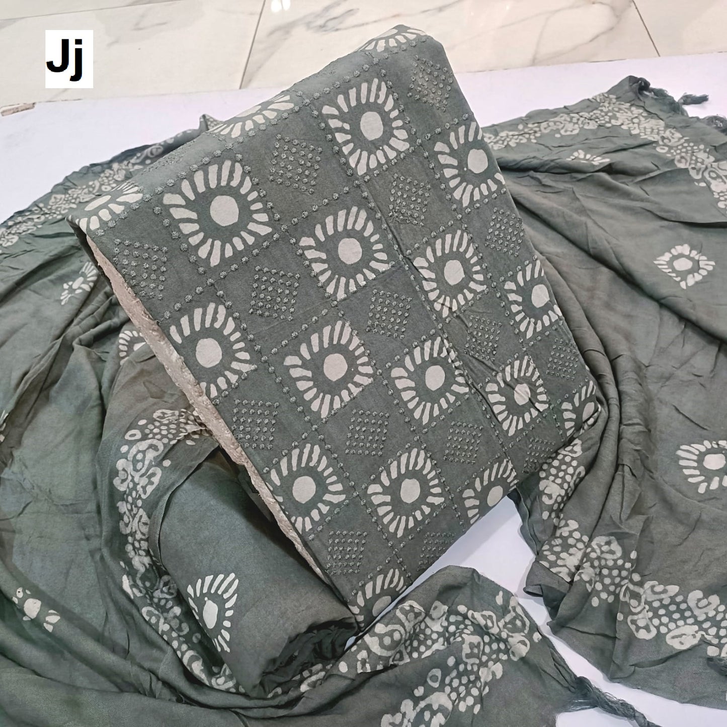 Rayon Kalki Self Work Batik Edition 1 Jj Salwar Suits Manufacturer