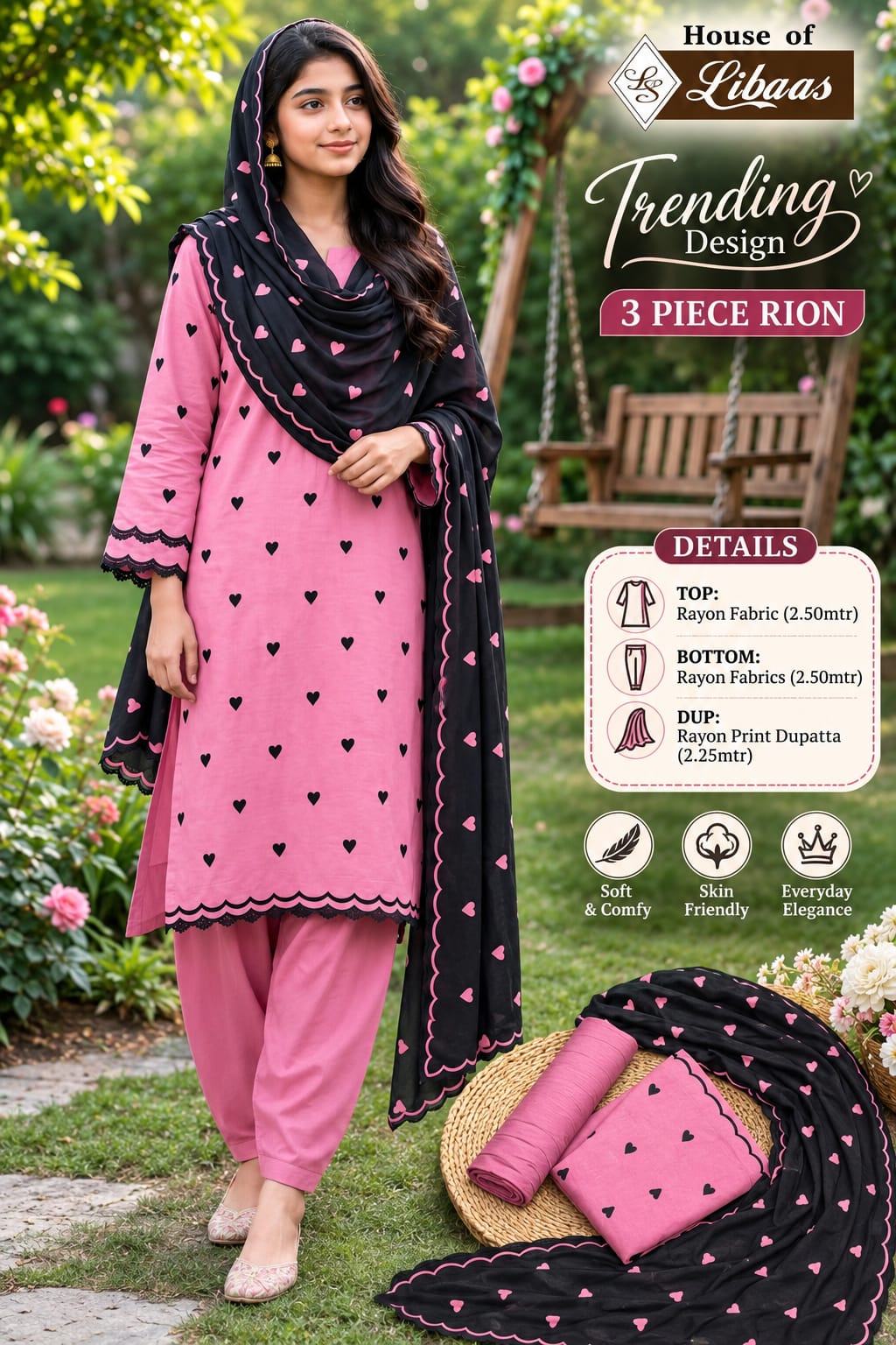 Rayon Print 2507 House Of Libaas Pant Style Suits Wholesaler
