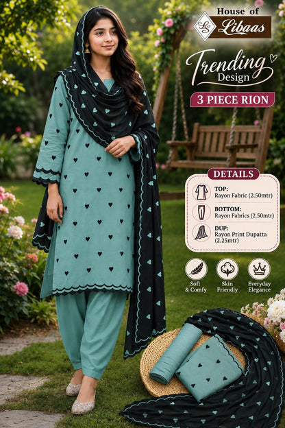 Rayon Print 2507 House Of Libaas Pant Style Suits Wholesaler