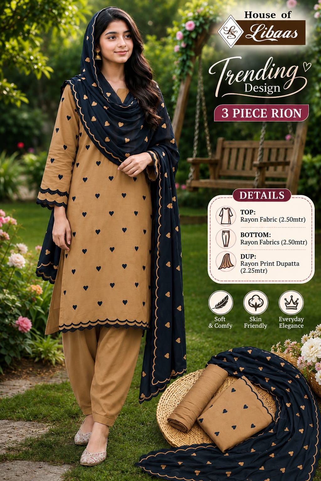 Rayon Print 2507 House Of Libaas Pant Style Suits Wholesaler