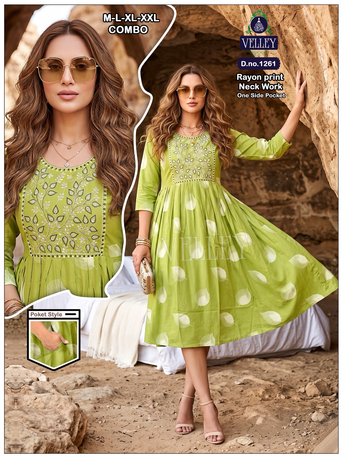 Rayon Series 12 Velley Anarkali Kurtis Exporter Ahmedabad