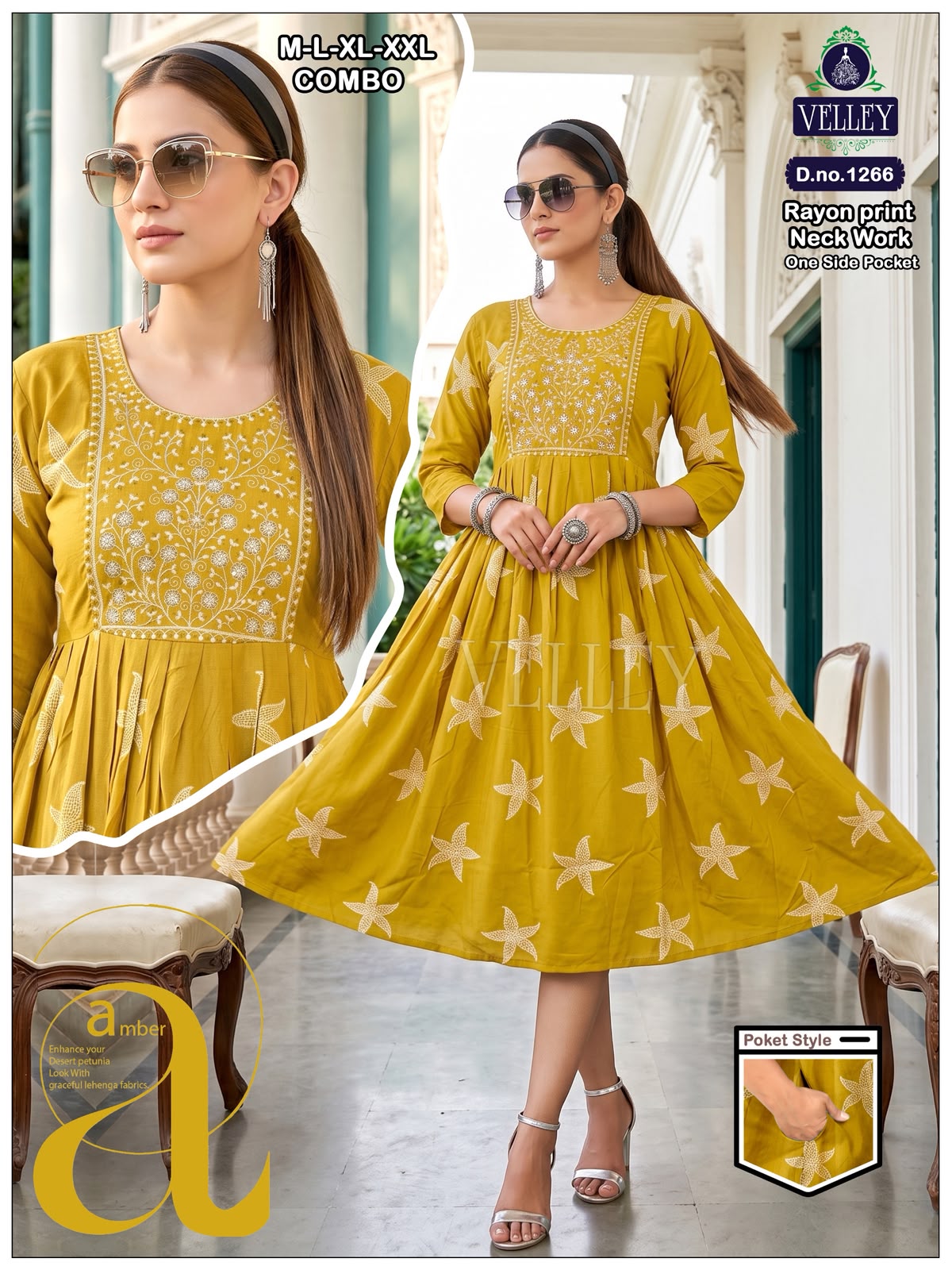 Rayon Series 12 Velley Anarkali Kurtis Exporter Ahmedabad