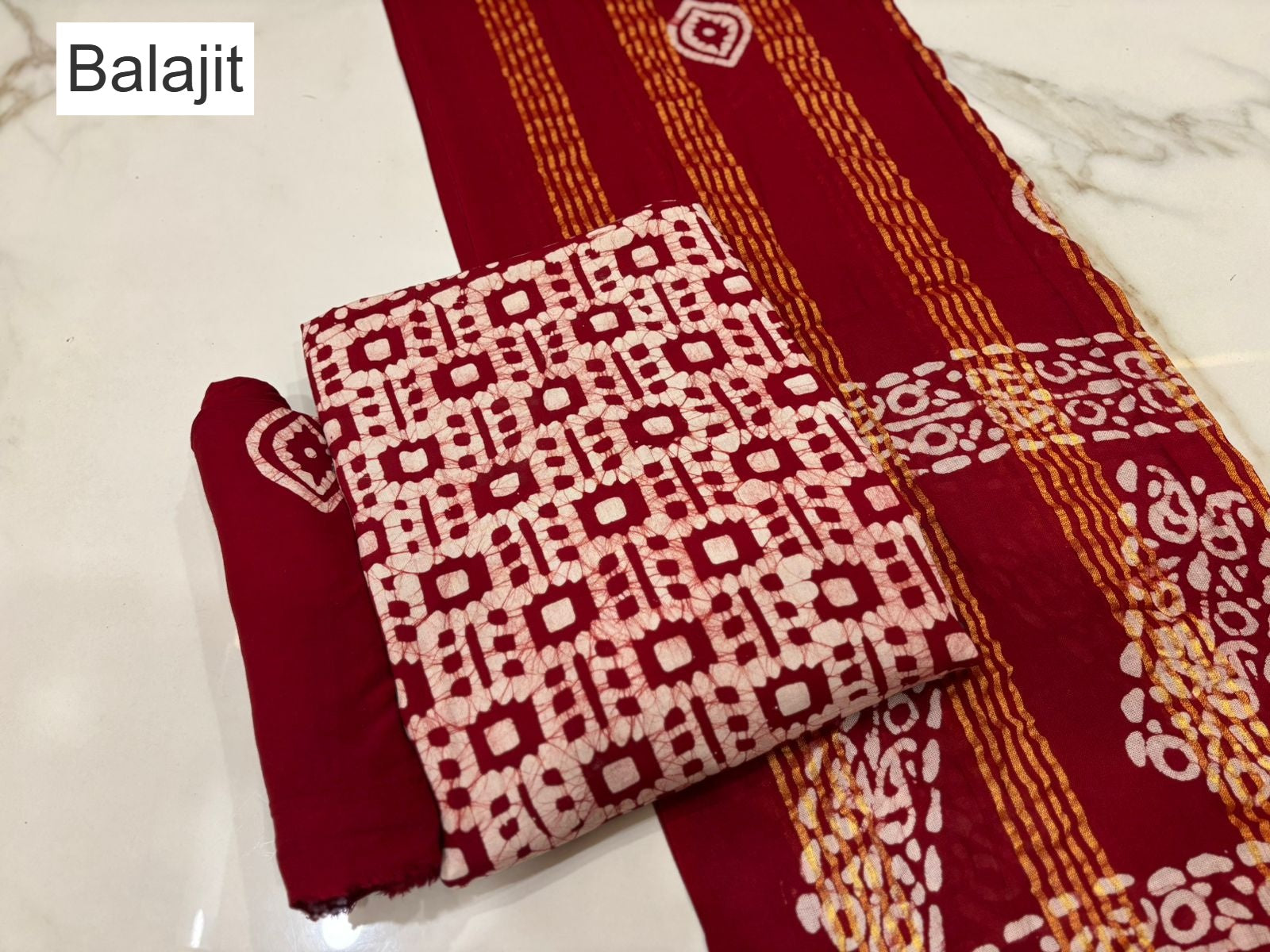 Rayon Wax Batik 2008 Balajit Rayon 14Kg Salwar Suits Exporter India