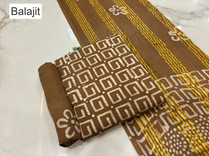 Rayon Wax Batik 2008 Balajit Rayon 14Kg Salwar Suits Exporter India