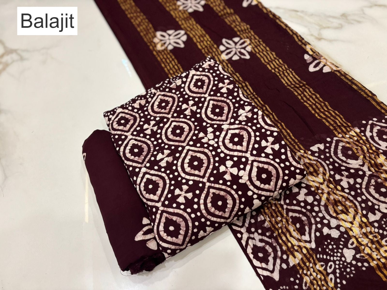 Rayon Wax Batik 2008 Balajit Rayon 14Kg Salwar Suits Exporter India