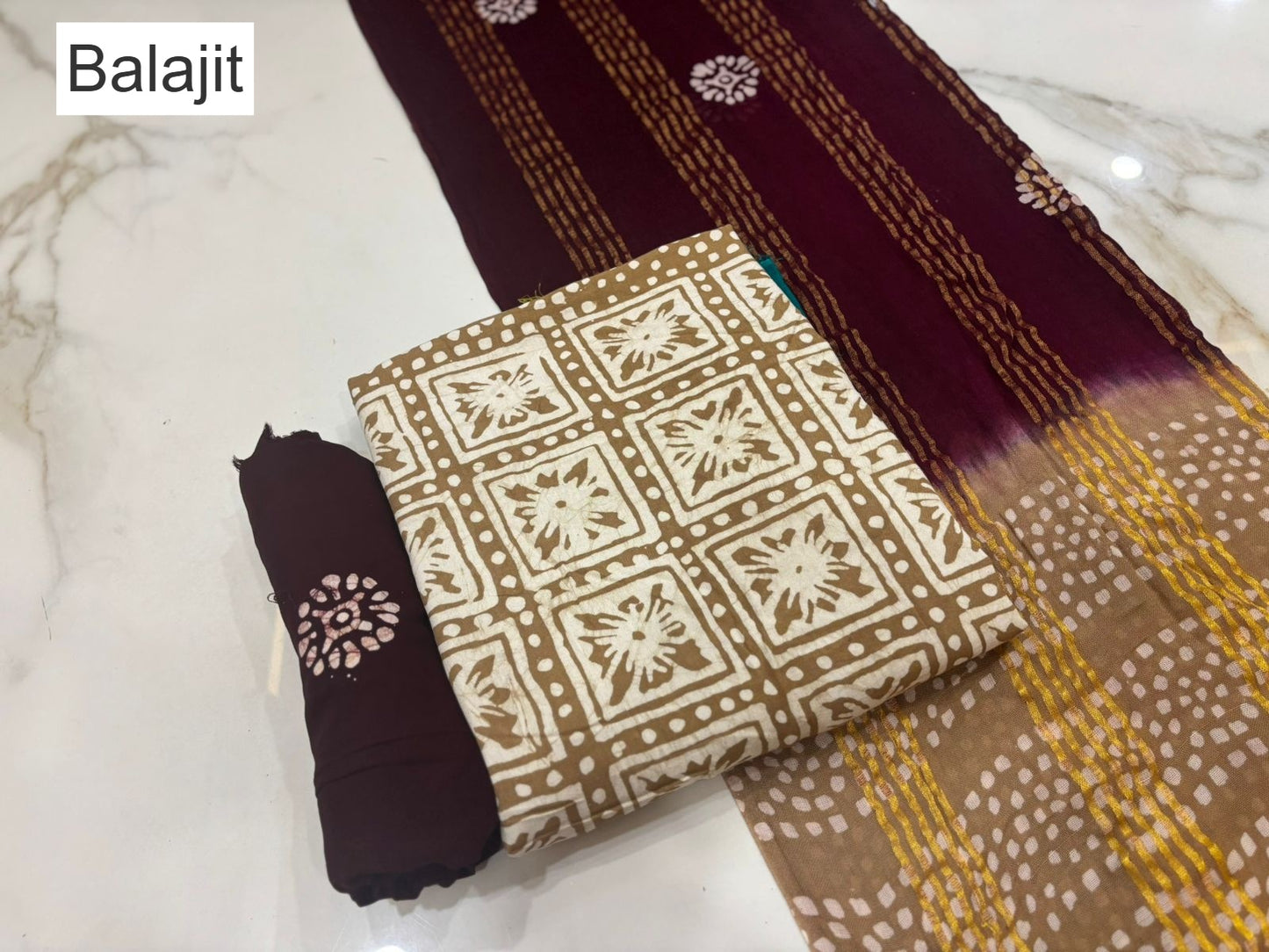 Rayon Wax Batik 2008 Balajit Rayon 14Kg Salwar Suits Exporter India