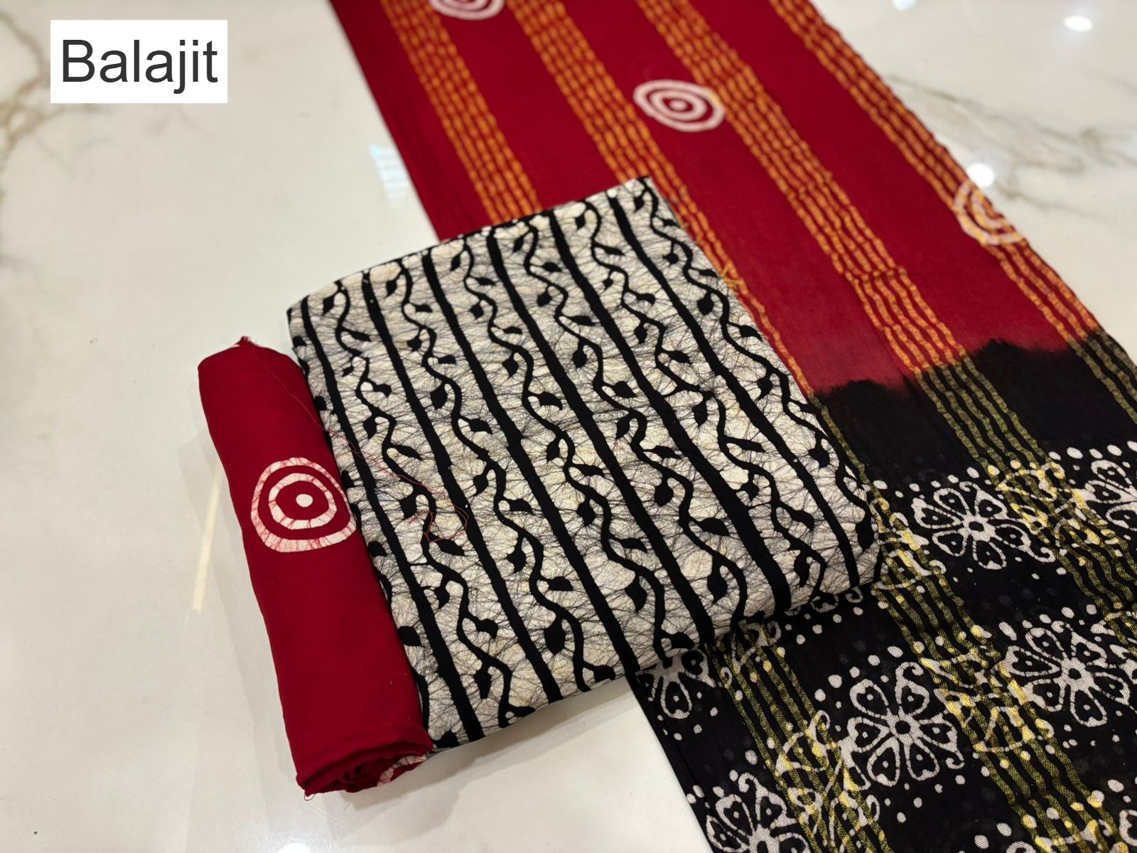 Rayon Wax Batik 2008 Balajit Rayon 14Kg Salwar Suits Exporter India