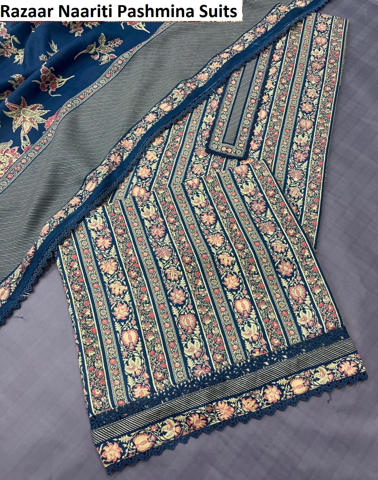 Razaar Naariti Pashmina Suits Exporter India