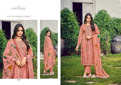 Raziya Mumtaz Arts Cambric Lawn Karachi Salwar Suits Wholesaler
