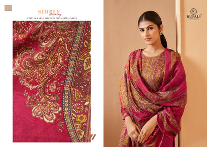 Raziya Rupali Jam Satin Pant Style Suits Wholesale Rate