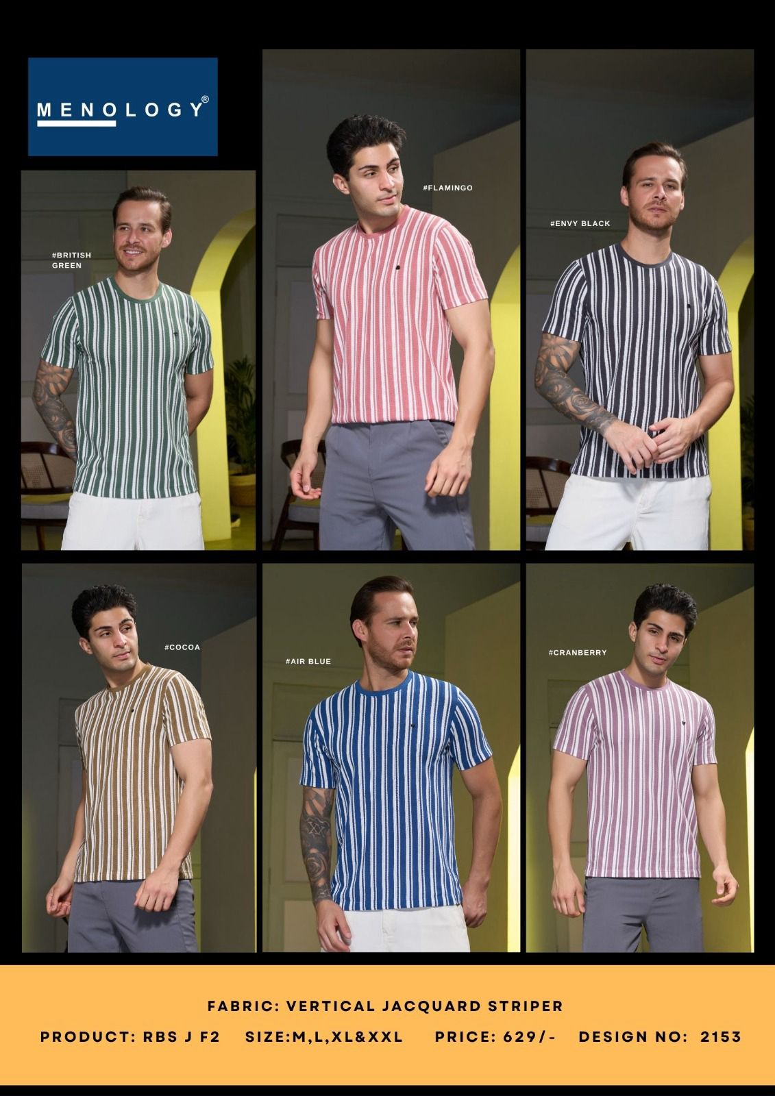 Rbs J F2 Vol 2153 Menology Vertical Mens Tshirts Exporter Ahmedabad