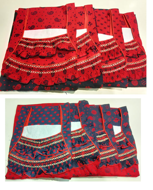 Red Blue130624 Ruchee Fashion Cotton Night Gowns Wholesaler Ahmedabad