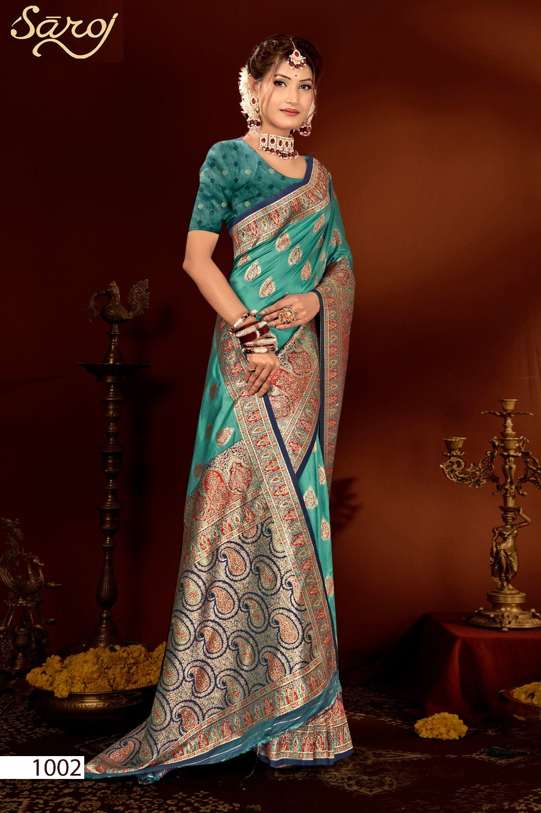 Red Carpet Silk Saroski Vol 1 Saroj Sarees Wholesale