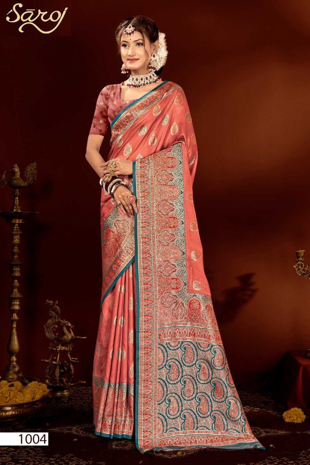 Red Carpet Silk Saroski Vol 1 Saroj Sarees Wholesale