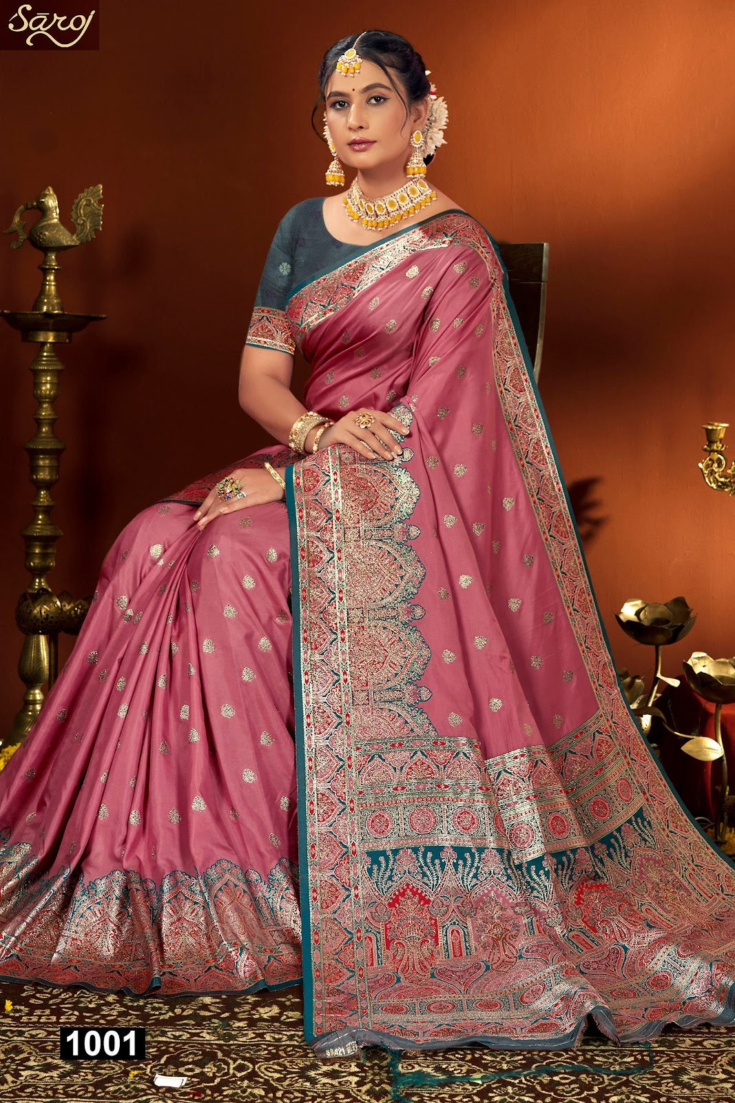 Red Carpet Silk Saroski Vol 2 Saroj Sarees Manufacturer