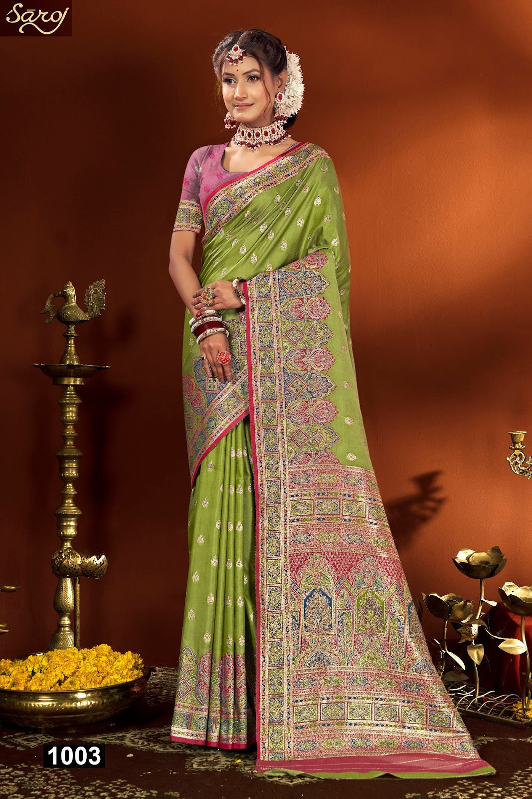 Red Carpet Silk Saroski Vol 2 Saroj Sarees Manufacturer