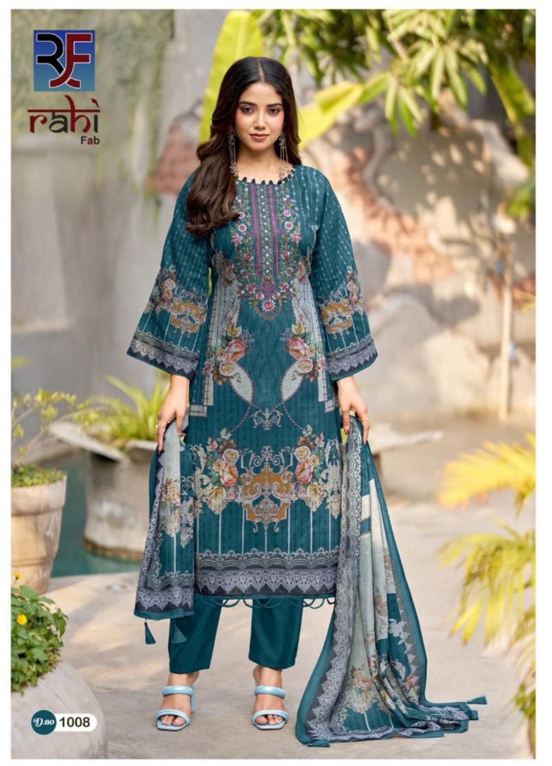 Red Orchid Rahi Fab Cotton Karachi Salwar Suits Wholesaler