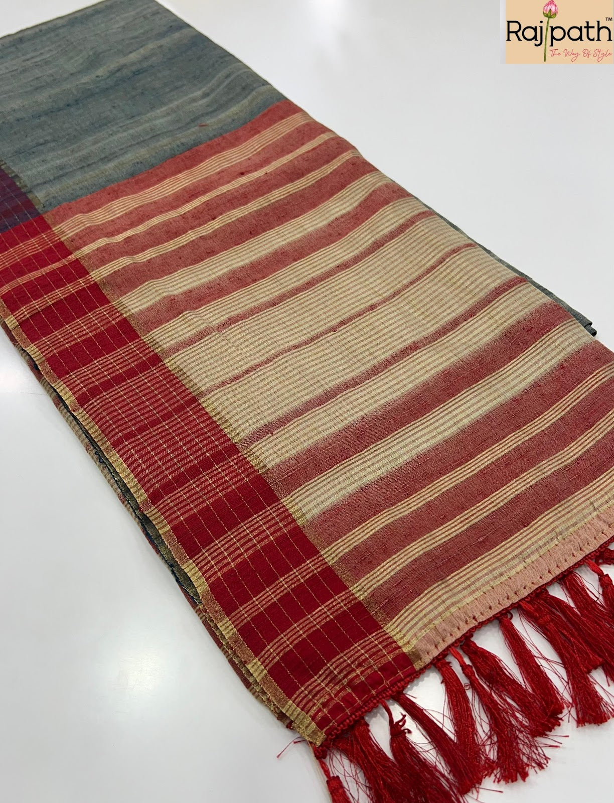 Redbull 940001 To 940006 Rajpath Handloom Sarees Wholesale Rate
