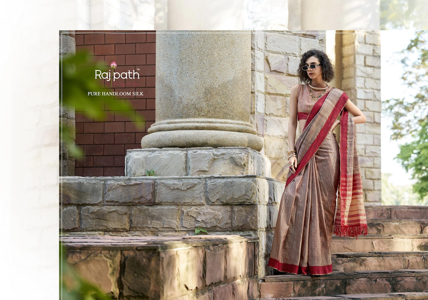 Redbull 940001 To 940006 Rajpath Handloom Sarees Wholesale Rate