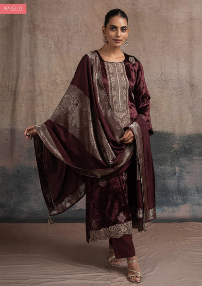 Reeha Naariti Velvet Suits Wholesaler India