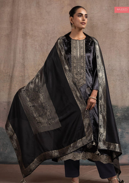 Reeha Naariti Velvet Suits Wholesaler India