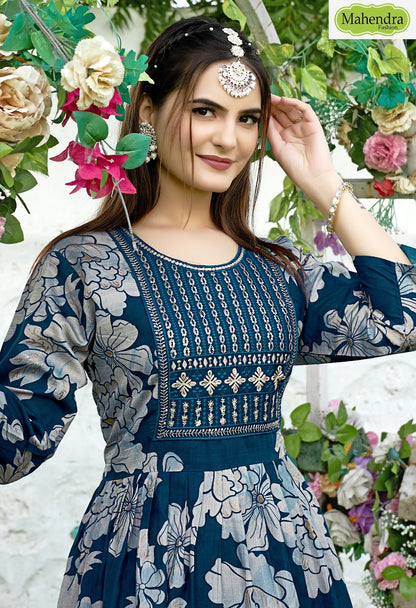 Reema Vol 1 Mahendra Fashion Vatican Readymade Anarkali Suits Supplier