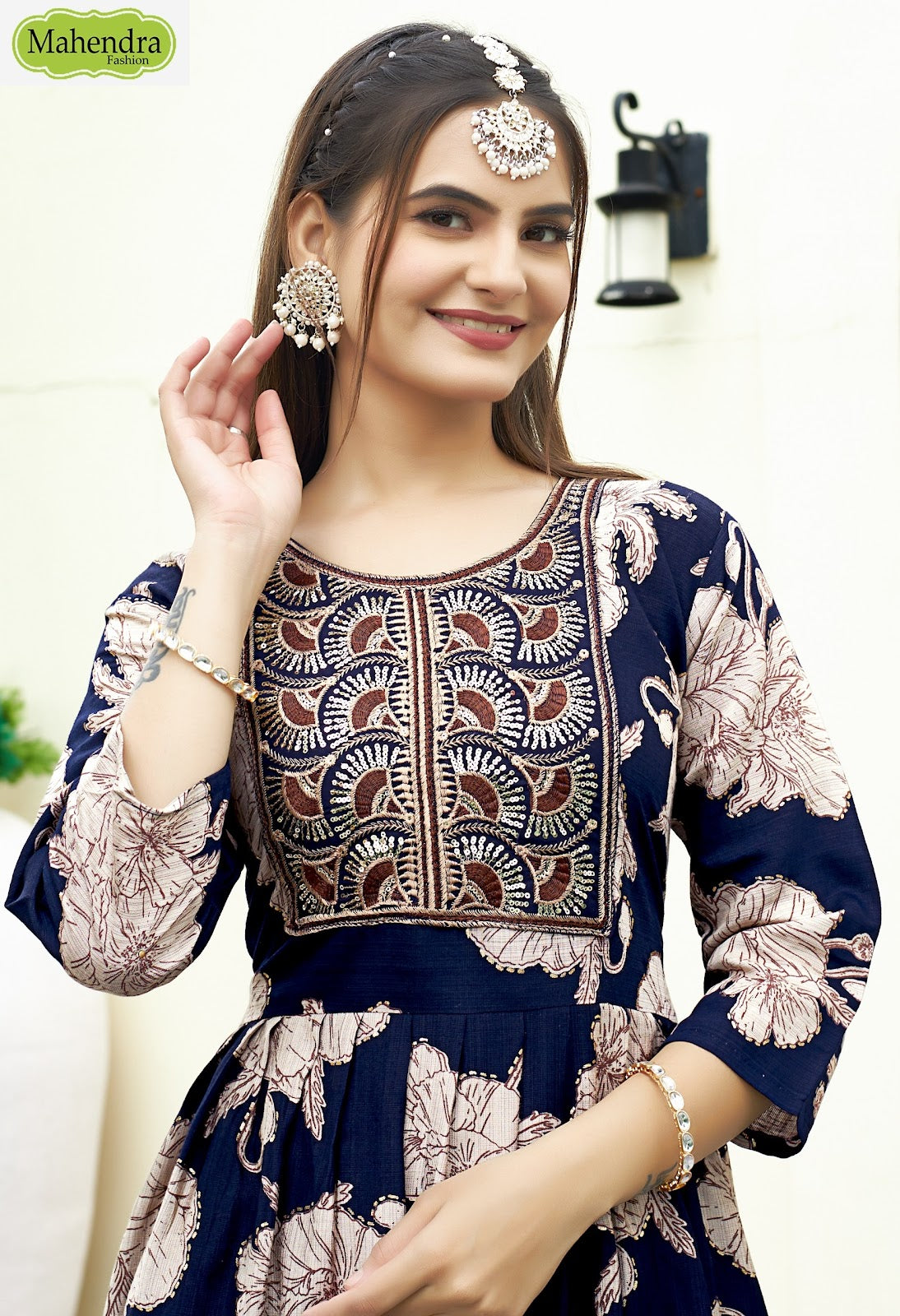 Reema Vol 1 Mahendra Fashion Vatican Readymade Anarkali Suits Supplier