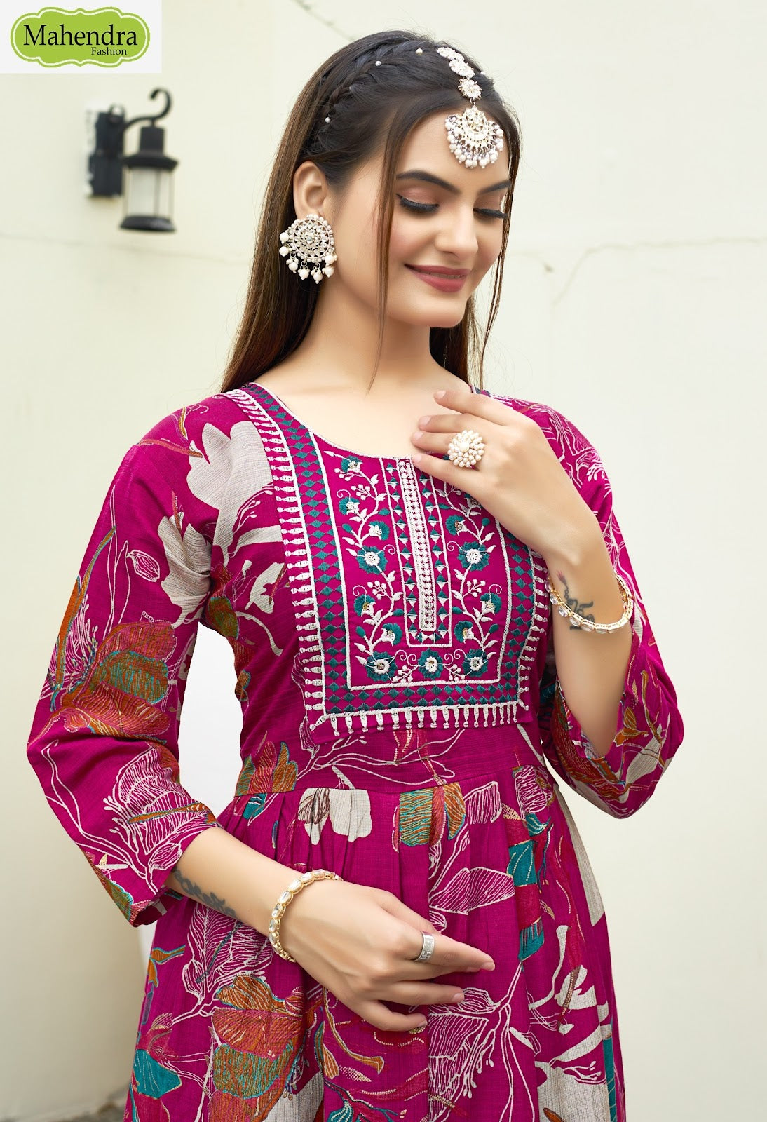 Reema Vol 1 Mahendra Fashion Vatican Readymade Anarkali Suits Supplier