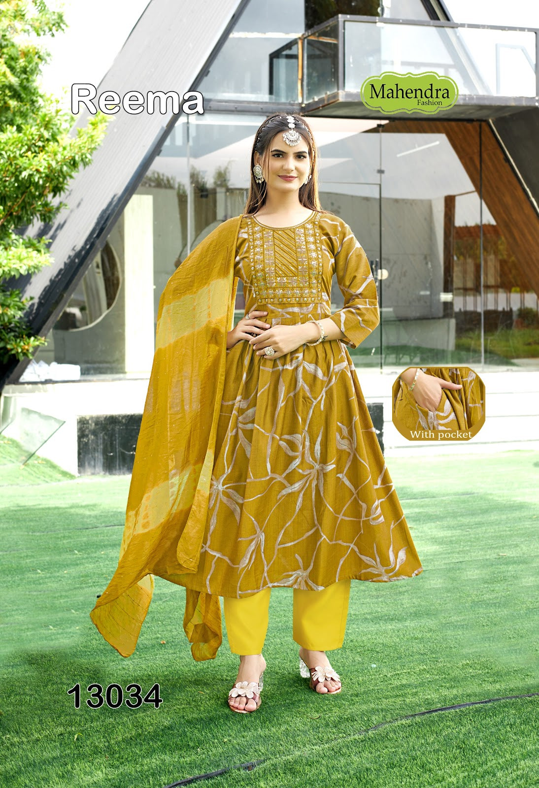 Reema Vol 1 Mahendra Fashion Vatican Readymade Anarkali Suits Supplier