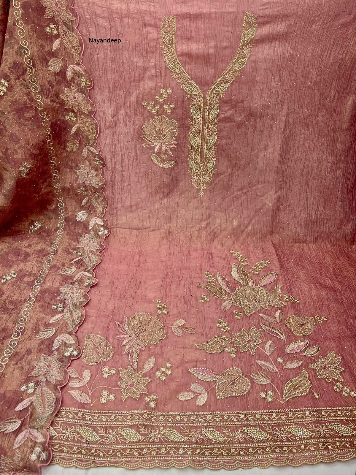 Reena 2002 Nayandeep Silk Salwar Suits Wholesale Price