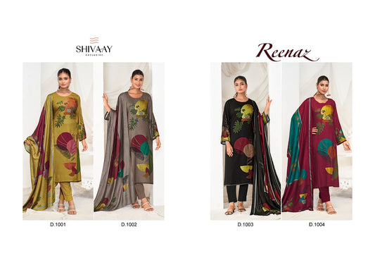 Reenaz Shivaay Viscose Pashmina Suits Exporter Ahmedabad
