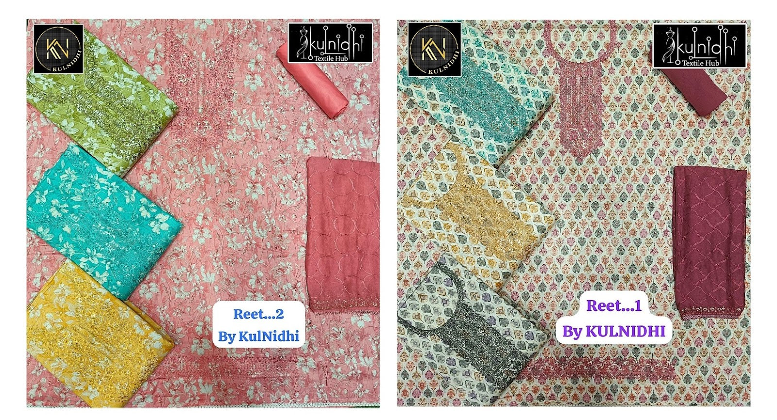 Reet Kulnidhi Pure Zam Salwar Suits Wholesaler