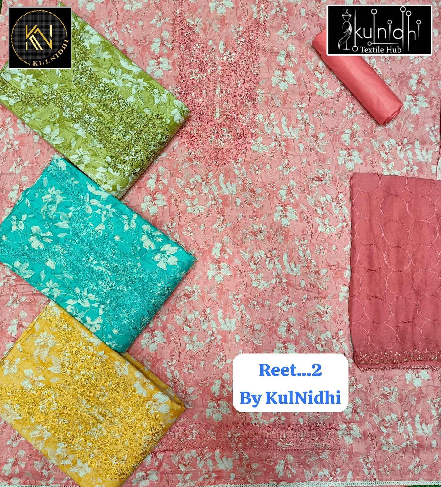Reet Kulnidhi Pure Zam Salwar Suits Wholesaler