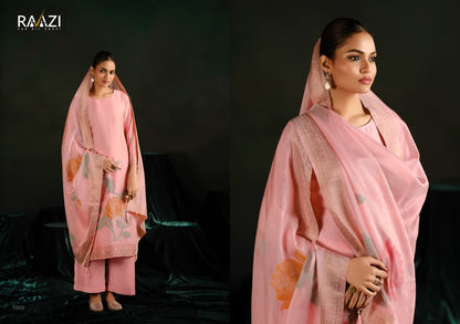 Reet Rama Fashions Raazi Silk Jacquard Pant Style Suits Exporter