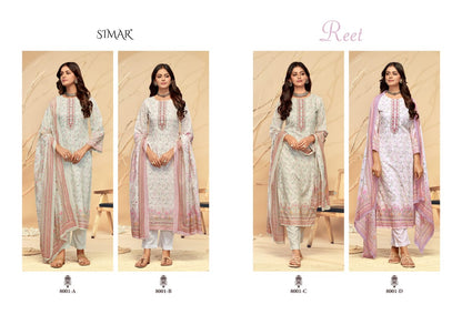 Reet Simar Cotton Pant Style Suits Exporter Ahmedabad