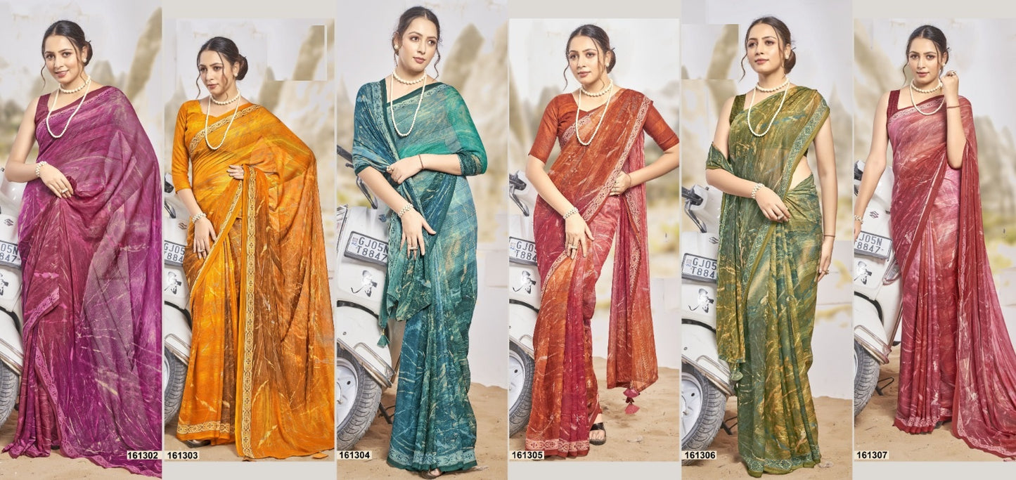 Reeti Vol 4 Vallabhi Prints Georgette Sarees Wholesale Price