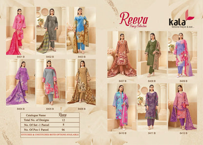 Reeva Kala Cotton Karachi Salwar Suits Manufacturer Gujarat