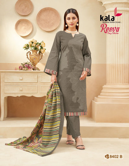 Reeva Kala Cotton Karachi Salwar Suits Manufacturer Gujarat