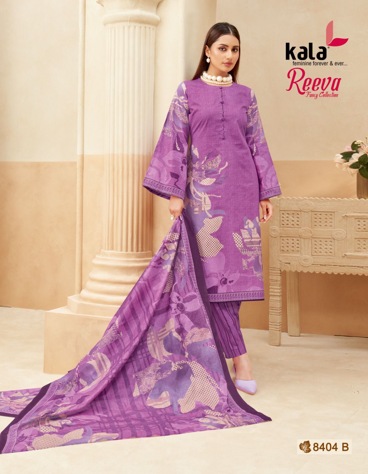 Reeva Kala Cotton Karachi Salwar Suits Manufacturer Gujarat