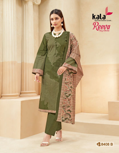Reeva Kala Cotton Karachi Salwar Suits Manufacturer Gujarat