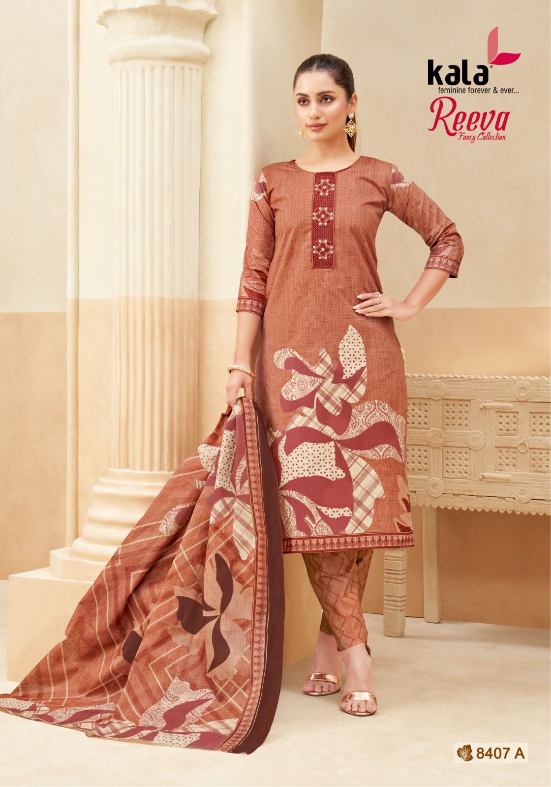 Reeva Vol 1 Kala Readymade Cotton Pant Suits Manufacturer India