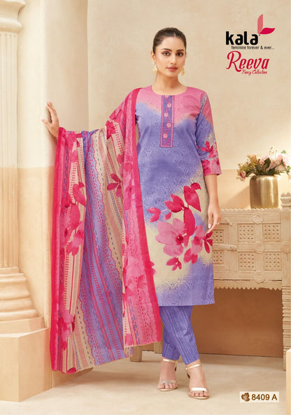 Reeva Vol 1 Kala Readymade Cotton Pant Suits Manufacturer India