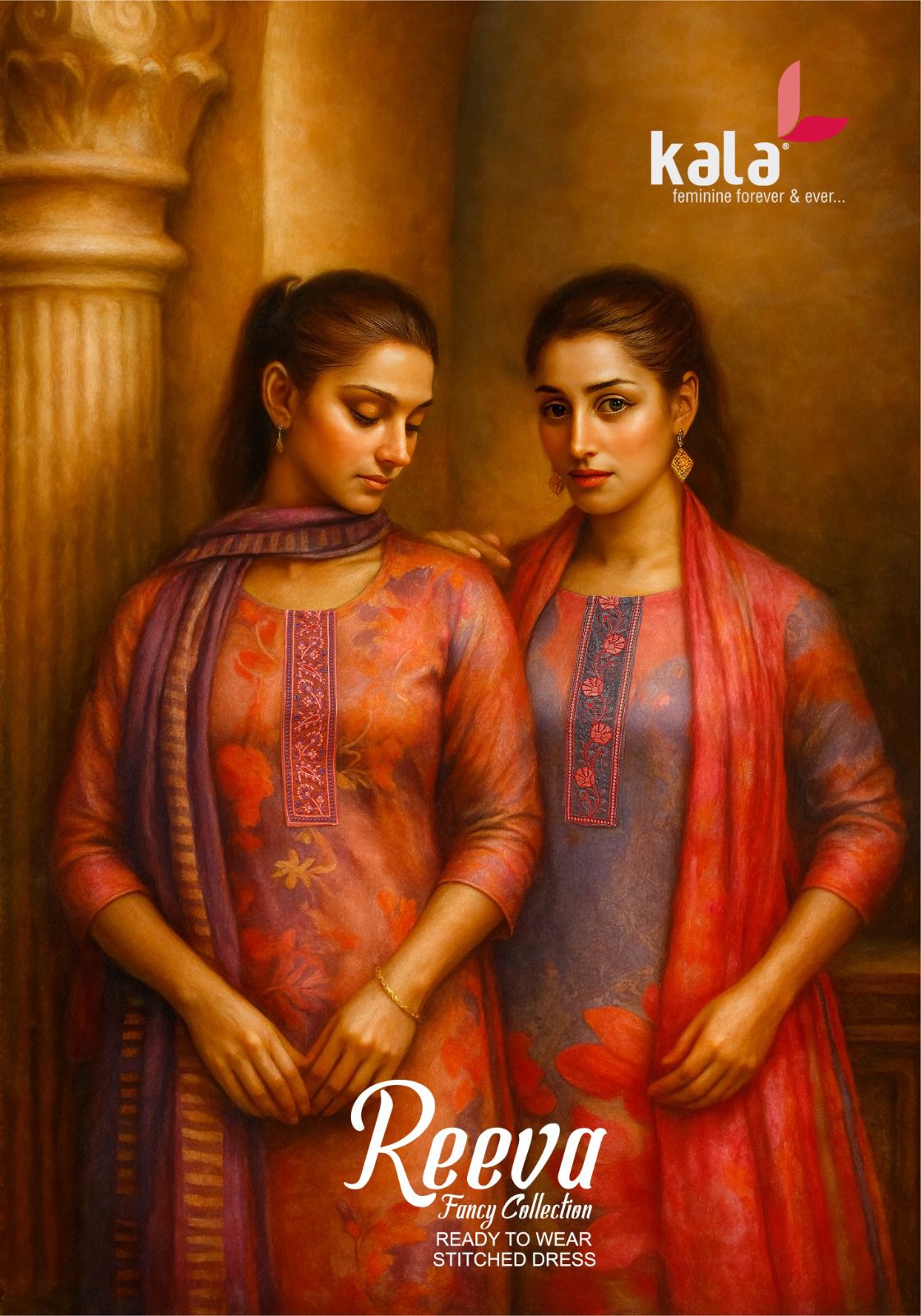 Reeva Vol 1 Kala Readymade Cotton Pant Suits Manufacturer India