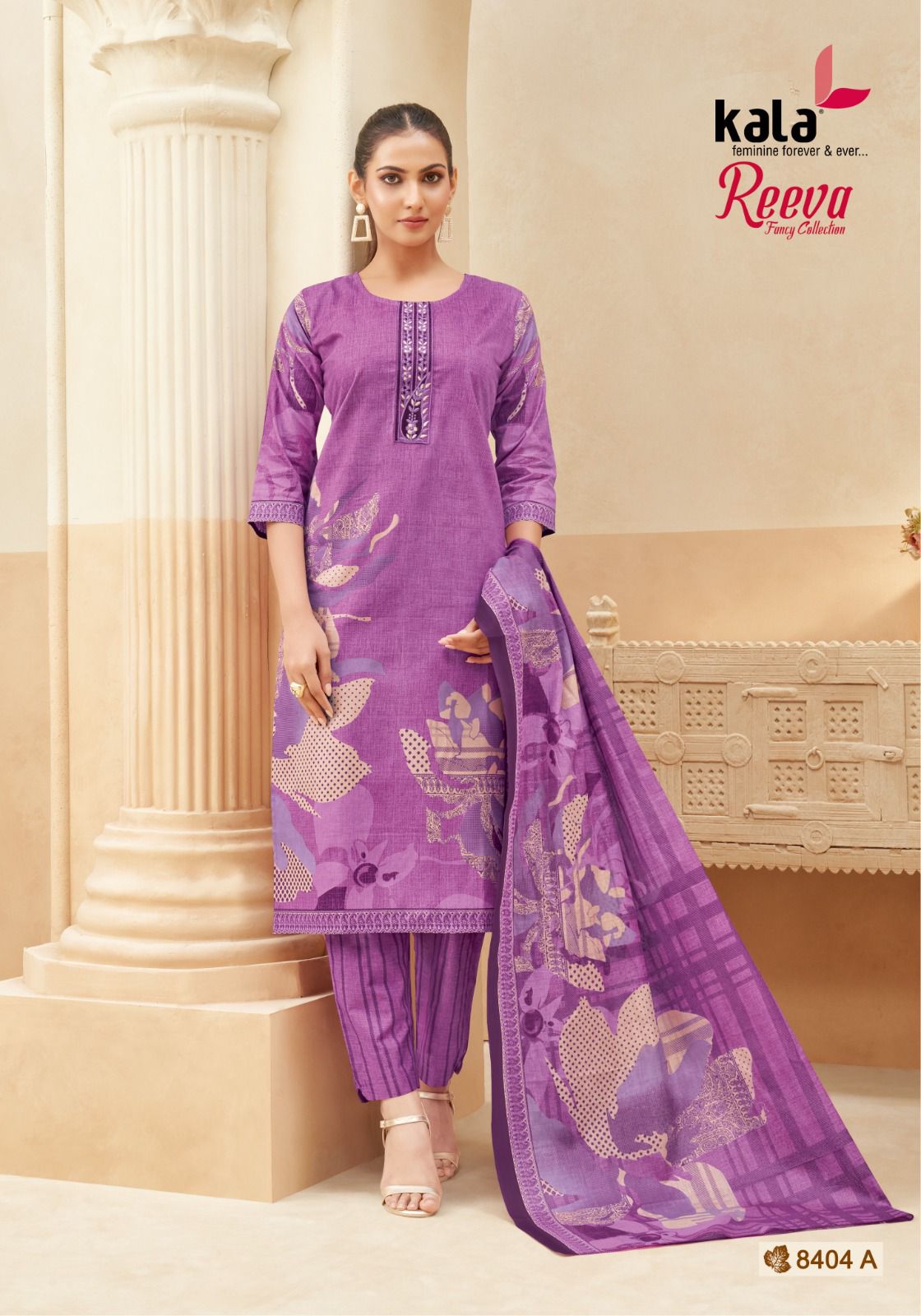 Reeva Vol 1 Kala Readymade Cotton Pant Suits Manufacturer India