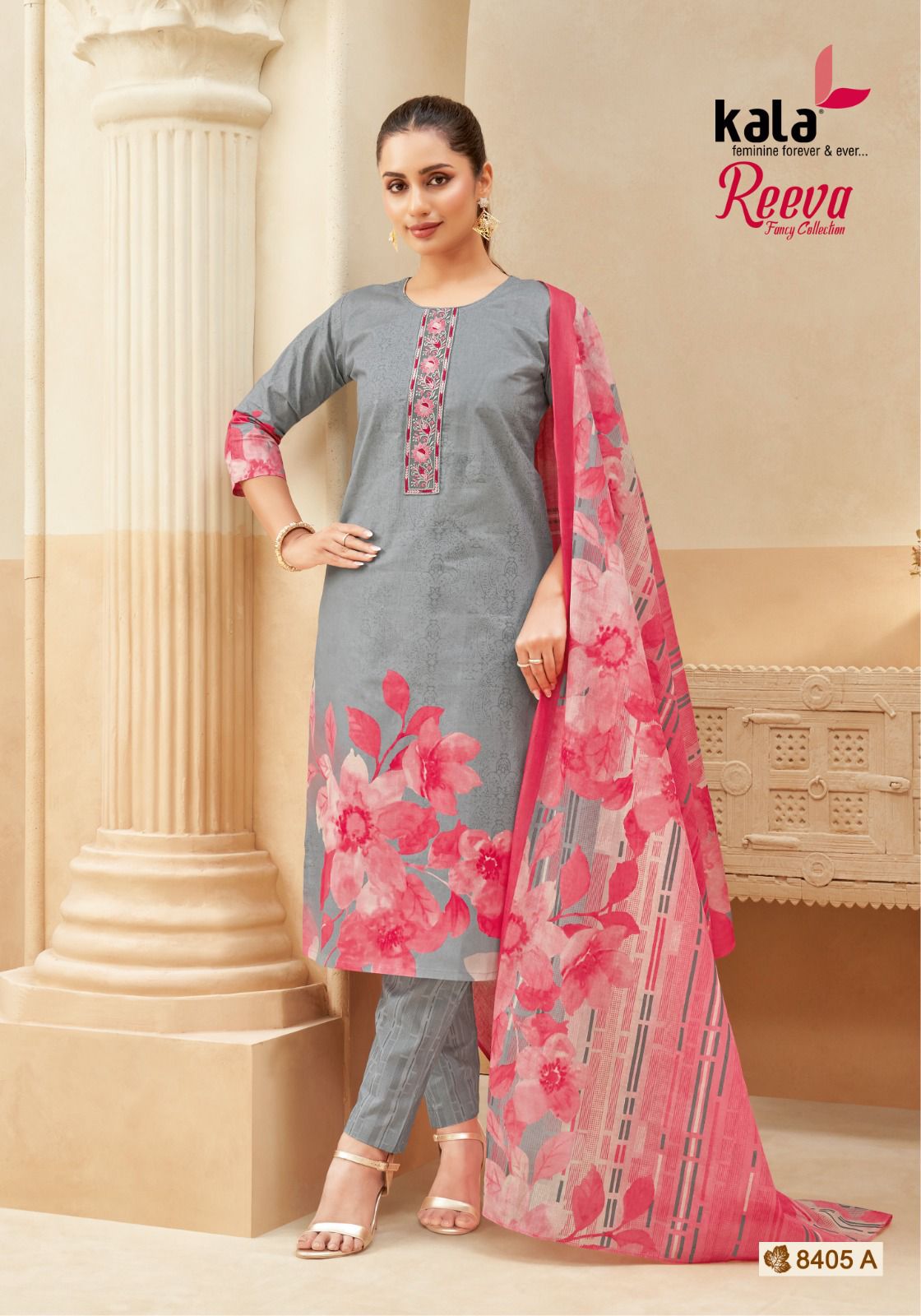 Reeva Vol 1 Kala Readymade Cotton Pant Suits Manufacturer India