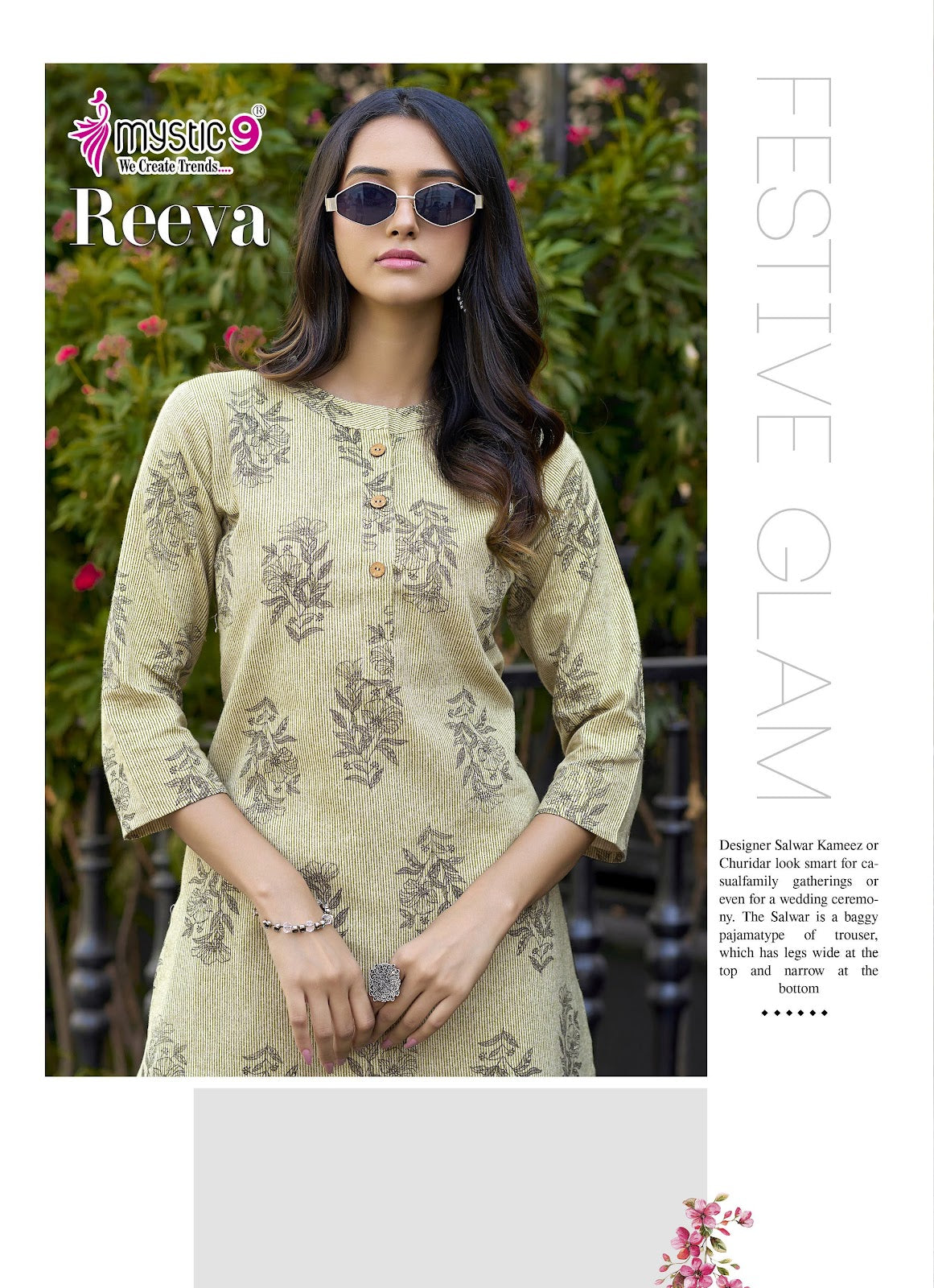 Reeva Vol 1 Mystic 9 Cotton Co Ord Set Exporter
