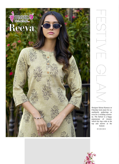 Reeva Vol 1 Mystic 9 Cotton Co Ord Set Exporter