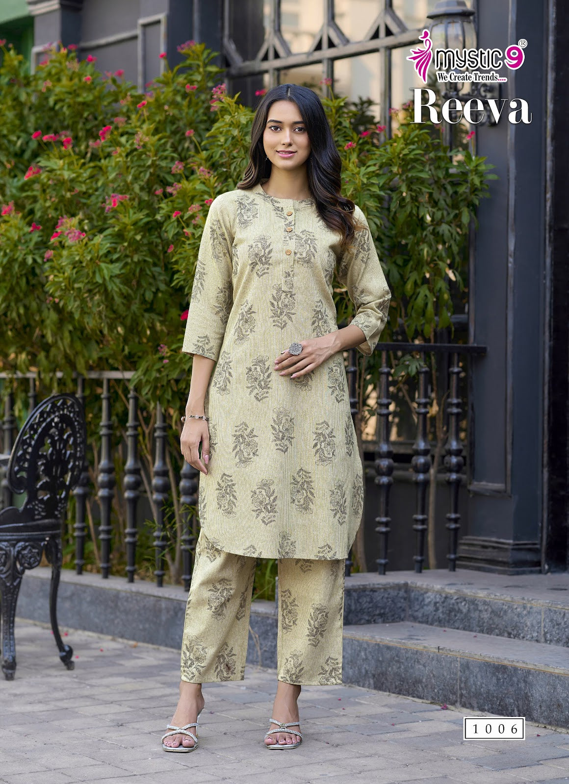 Reeva Vol 1 Mystic 9 Cotton Co Ord Set Exporter