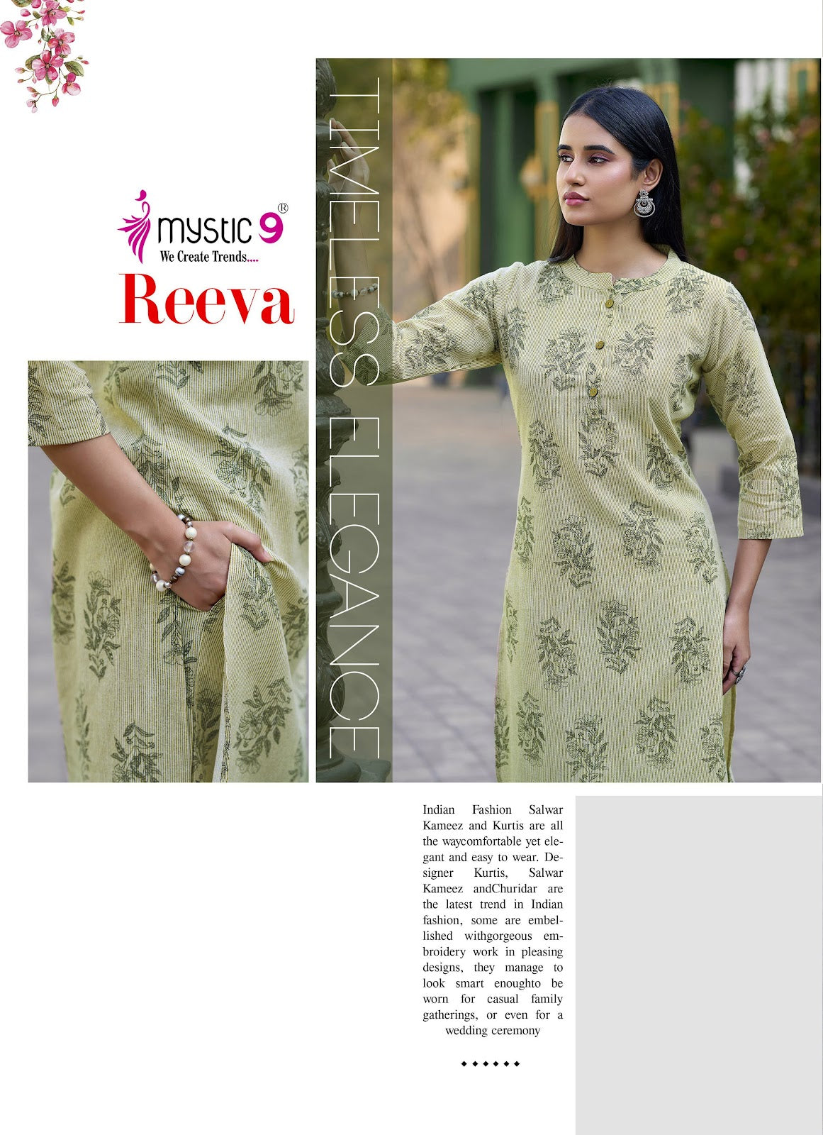 Reeva Vol 1 Mystic 9 Cotton Co Ord Set Exporter
