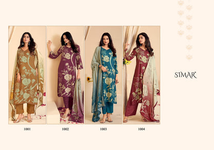 Reewaj Simar Pashmina Suits Wholesale Price